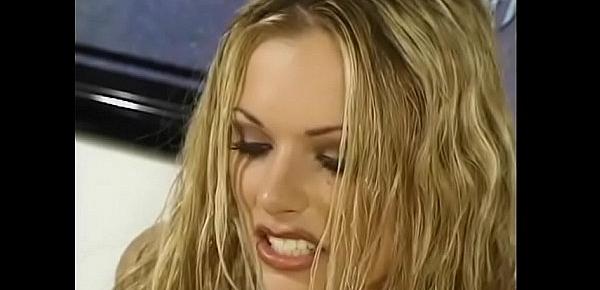  Old creeper is fond of watching his nephew poking awesome fair-haired beauty with big melons Briana Banks